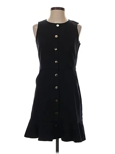 Pre-owned Ann Taylor Loft Casual Dress In Black