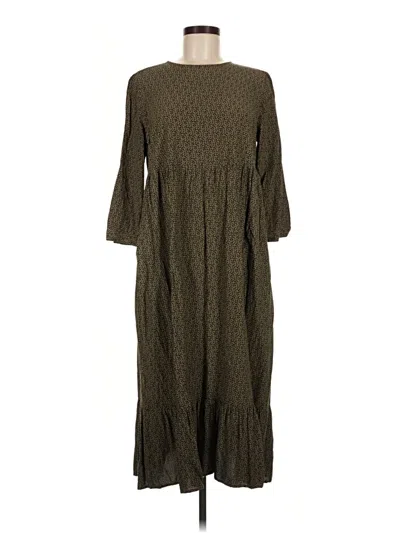 Pre-owned Ann Taylor Loft Casual Dress In Black