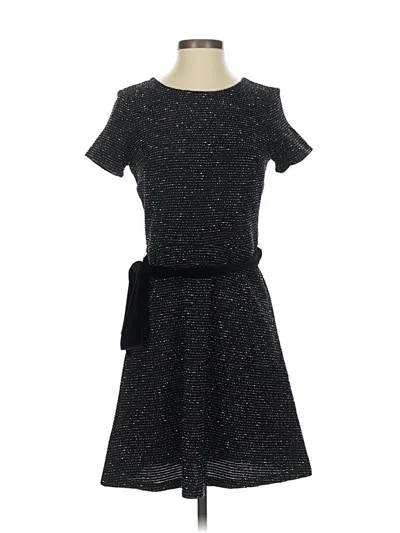 Ann Taylor Loft Casual Dress In Black