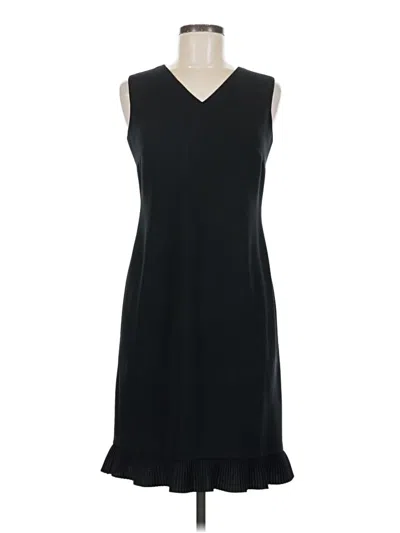 Pre-owned Ann Taylor Loft Casual Dress In Black