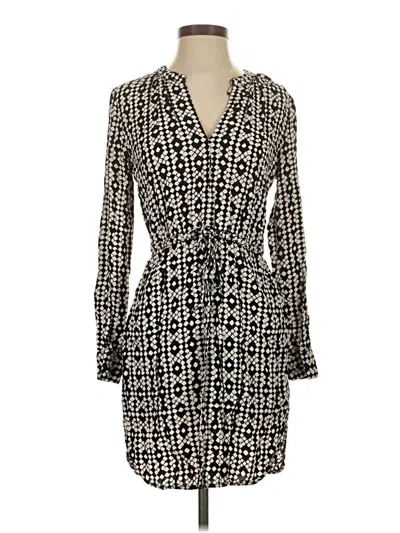 Pre-owned Ann Taylor Loft Casual Dress In Black