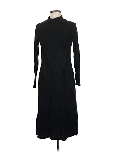 Pre-owned Ann Taylor Loft Casual Dress In Black
