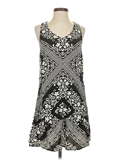 Pre-owned Ann Taylor Loft Casual Dress In Black