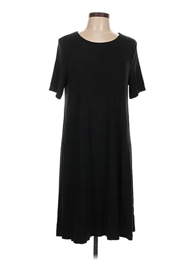Pre-owned Ann Taylor Loft Casual Dress In Black