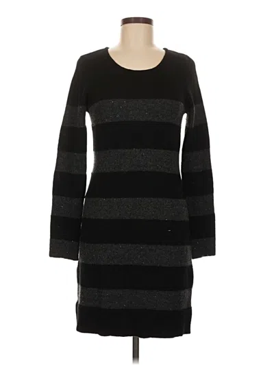 Pre-owned Ann Taylor Loft Casual Dress In Black