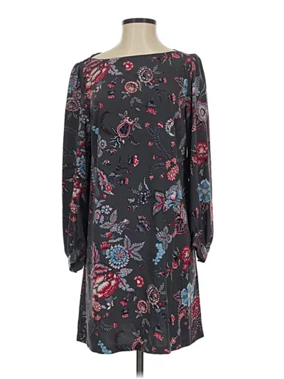 Pre-owned Ann Taylor Loft Casual Dress In Black