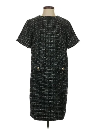 Pre-owned Ann Taylor Loft Casual Dress In Black