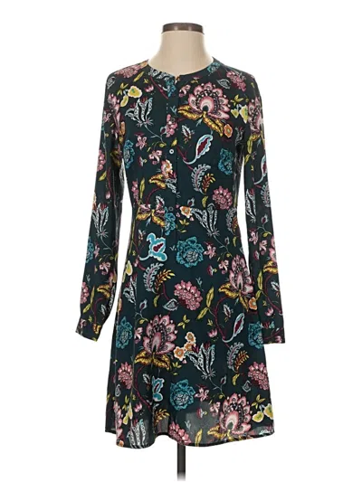 Pre-owned Ann Taylor Loft Casual Dress In Black