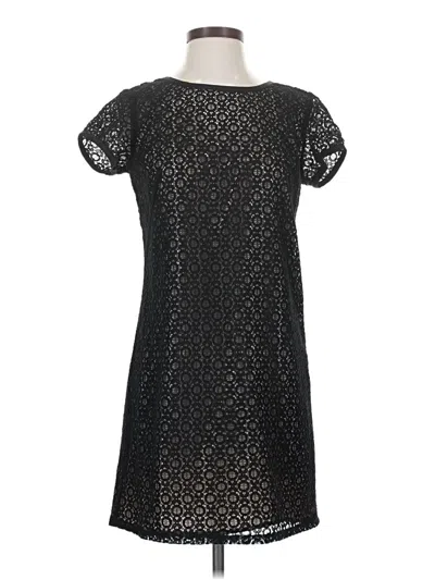 Ann Taylor Loft Casual Dress In Black