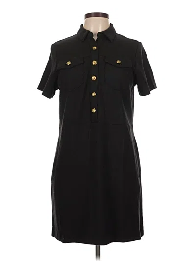 Pre-owned Ann Taylor Loft Casual Dress In Black
