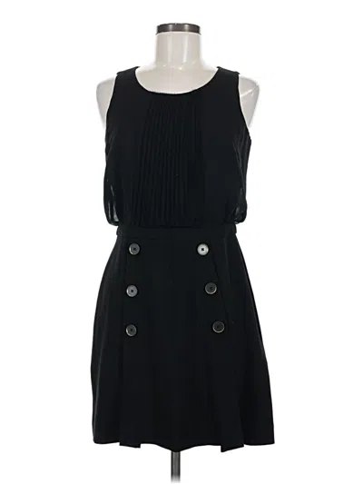 Pre-owned Ann Taylor Loft Casual Dress In Black