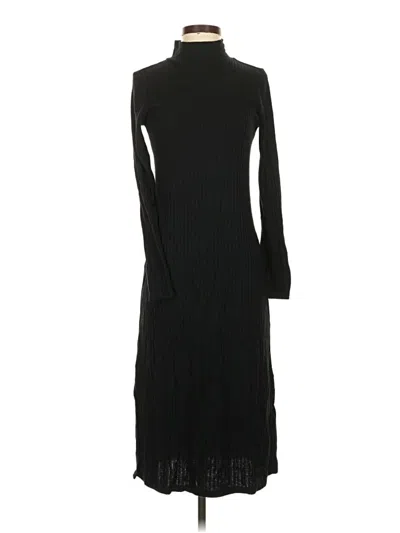 Pre-owned Ann Taylor Loft Casual Dress In Black