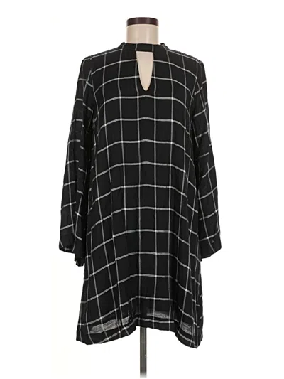Pre-owned Ann Taylor Loft Casual Dress In Black