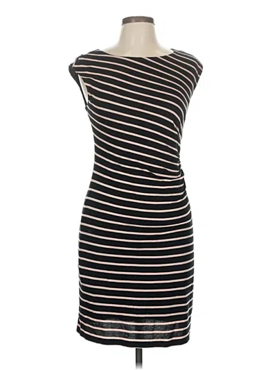 Pre-owned Ann Taylor Loft Casual Dress In Black