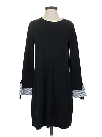 Pre-owned Ann Taylor Loft Casual Dress In Black