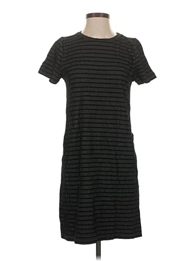 Pre-owned Ann Taylor Loft Casual Dress In Black