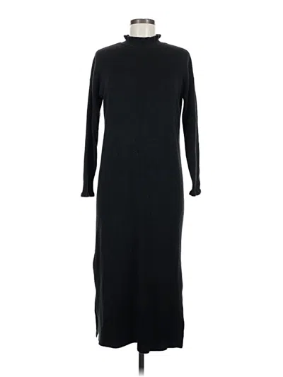 Pre-owned Ann Taylor Loft Casual Dress In Black