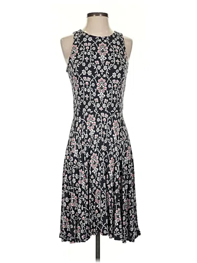 Pre-owned Ann Taylor Loft Casual Dress In Black