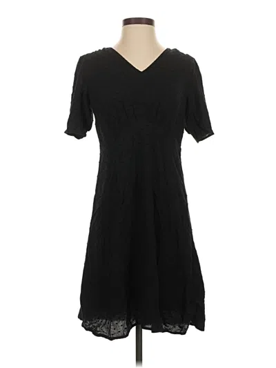 Pre-owned Ann Taylor Loft Casual Dress In Black