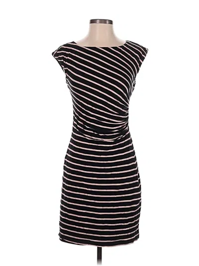 Pre-owned Ann Taylor Loft Casual Dress In Black