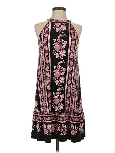 Pre-owned Ann Taylor Loft Casual Dress In Black