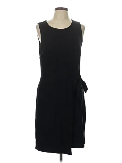 Pre-owned Ann Taylor Loft Casual Dress In Black