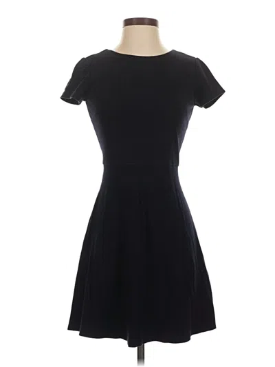 Pre-owned Ann Taylor Loft Casual Dress In Black