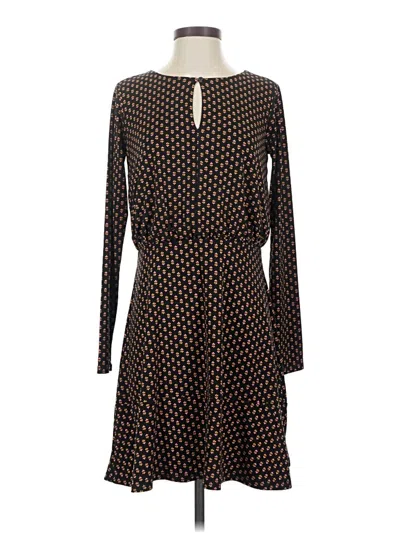 Ann Taylor Loft Casual Dress In Black