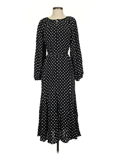 Pre-owned Ann Taylor Loft Casual Dress In Black