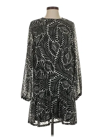 Pre-owned Ann Taylor Loft Casual Dress In Black