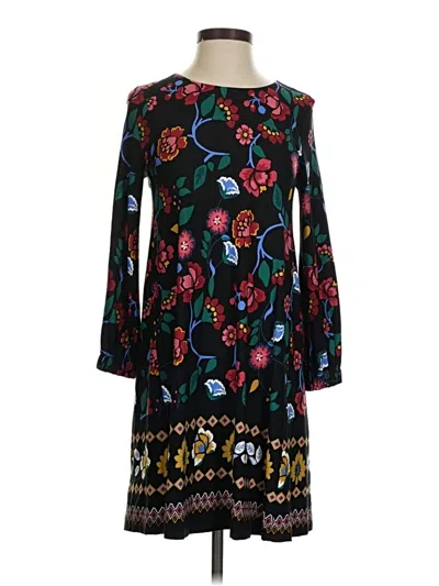 Ann Taylor Loft Casual Dress In Black