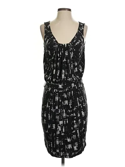 Pre-owned Ann Taylor Loft Casual Dress In Black