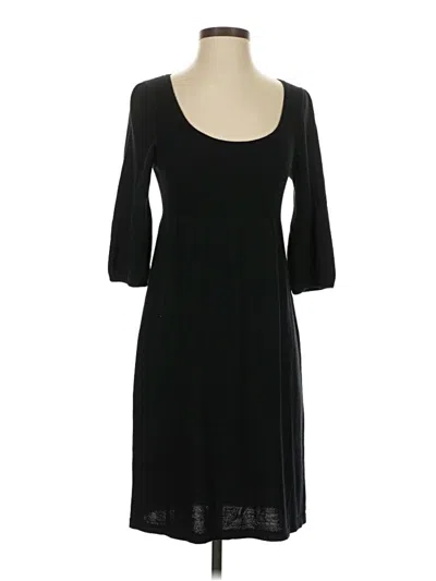 Pre-owned Ann Taylor Loft Casual Dress In Black