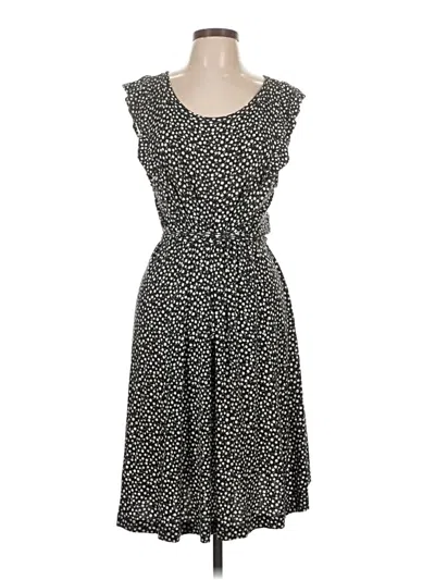 Pre-owned Ann Taylor Loft Casual Dress In Black