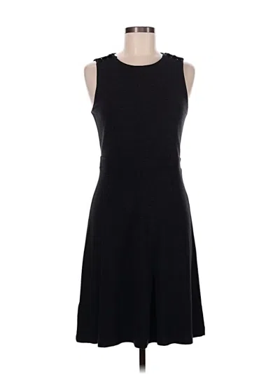 Pre-owned Ann Taylor Loft Casual Dress In Black