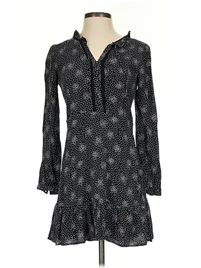 Pre-owned Ann Taylor Loft Casual Dress In Black