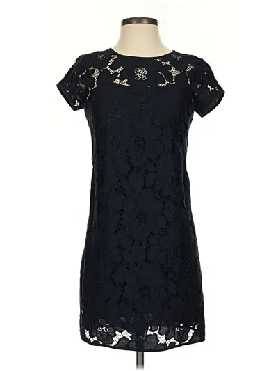 Pre-owned Ann Taylor Loft Casual Dress In Black