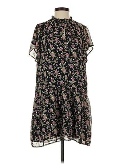 Pre-owned Ann Taylor Loft Casual Dress In Black