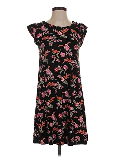 Pre-owned Ann Taylor Loft Casual Dress In Black