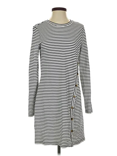 Pre-owned Ann Taylor Loft Casual Dress In Black