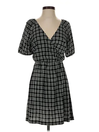 Ann Taylor Loft Casual Dress In Black