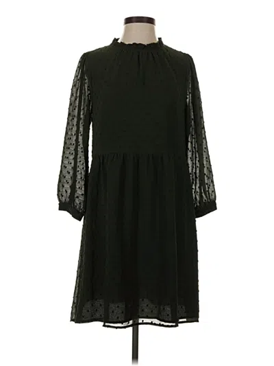 Pre-owned Ann Taylor Loft Casual Dress In Black