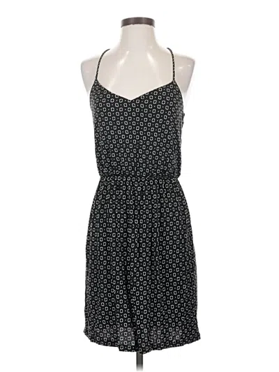 Pre-owned Ann Taylor Loft Casual Dress In Black