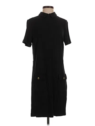 Pre-owned Ann Taylor Loft Casual Dress In Black