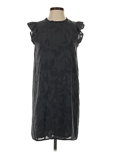 Pre-owned Ann Taylor Loft Casual Dress In Black