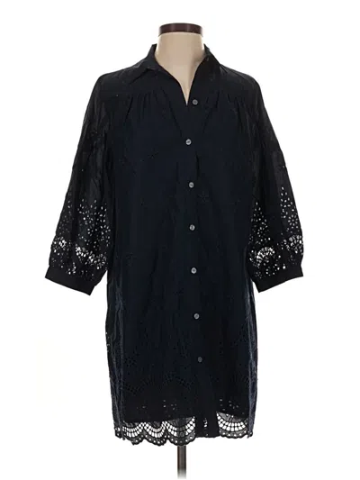 Pre-owned Ann Taylor Loft Casual Dress In Black