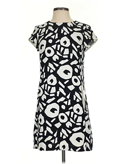 Pre-owned Ann Taylor Loft Casual Dress In Black