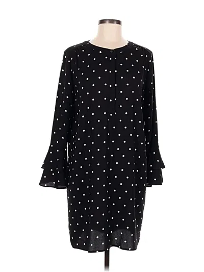Pre-owned Ann Taylor Loft Casual Dress In Black