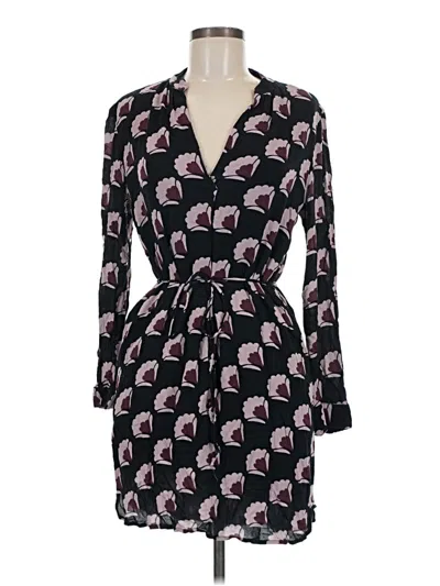 Pre-owned Ann Taylor Loft Casual Dress In Black
