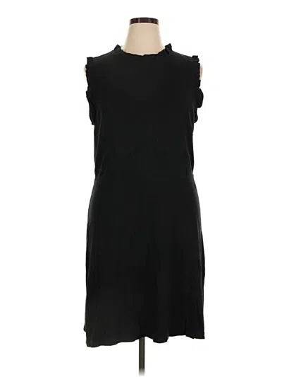 Pre-owned Ann Taylor Loft Casual Dress In Black